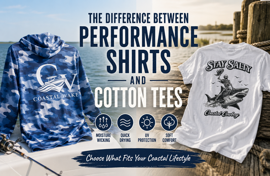 Performance Shirts vs Cotton Tees: Which Is Right for Your Coastal Lifestyle?