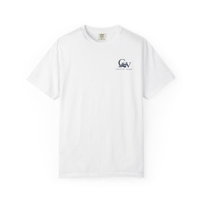 Coastal Wake American Boat T-Shirt