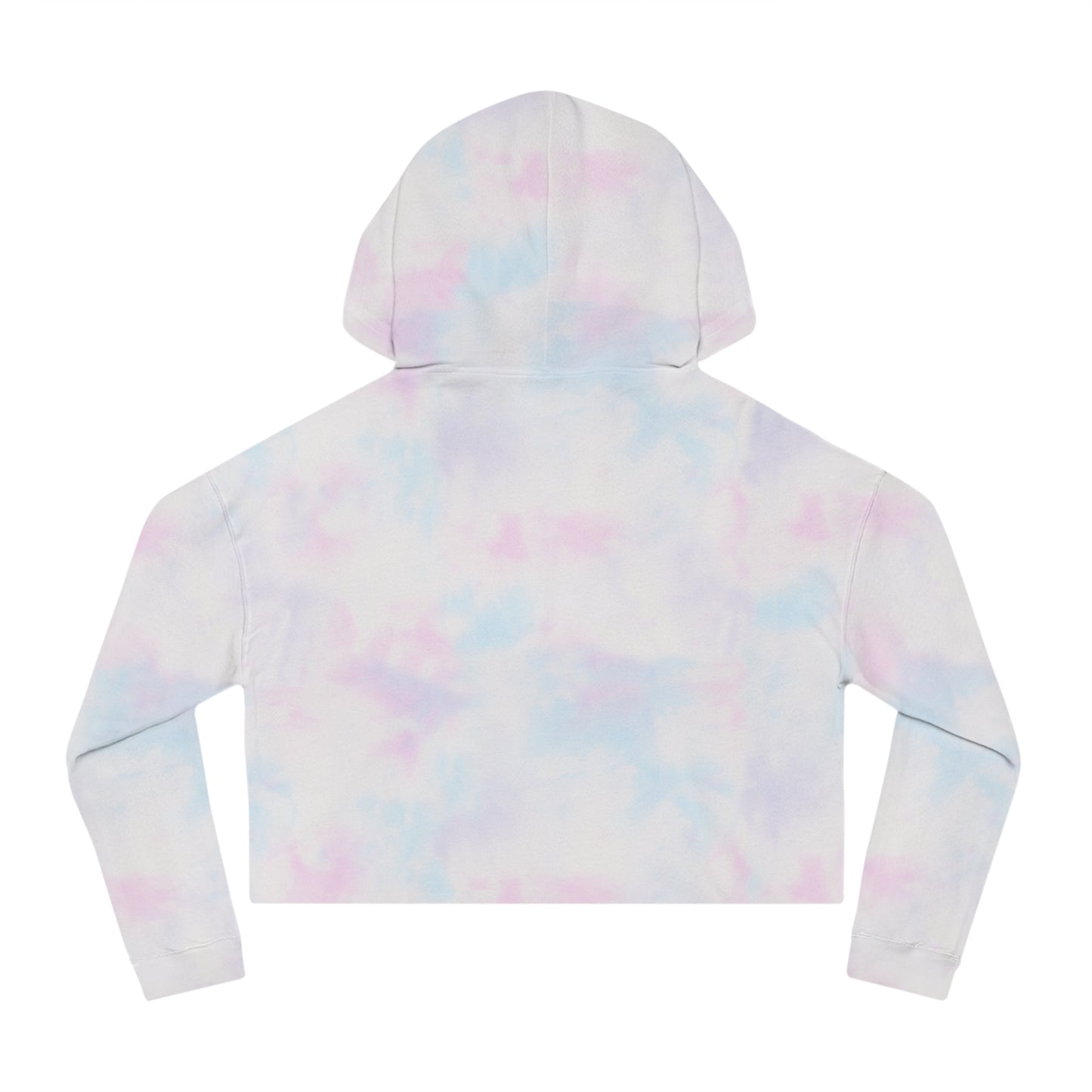 Coastal Wake Tie-Dye Cropped Hoodie