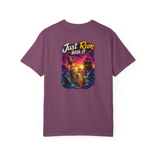 Just Rum With It - Nautical Sunset Tee