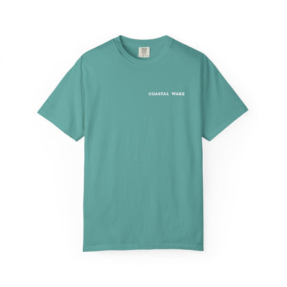 Lady Angler Club – Vintage Coastal Fishing Tee