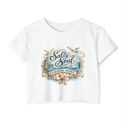 Salty Soul Womens Crop Top