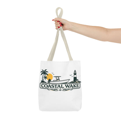 Coastal Wake Tote Bag