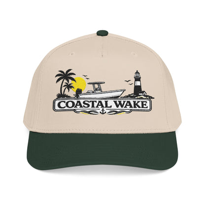 Skiff at Sunset Baseball Cap
