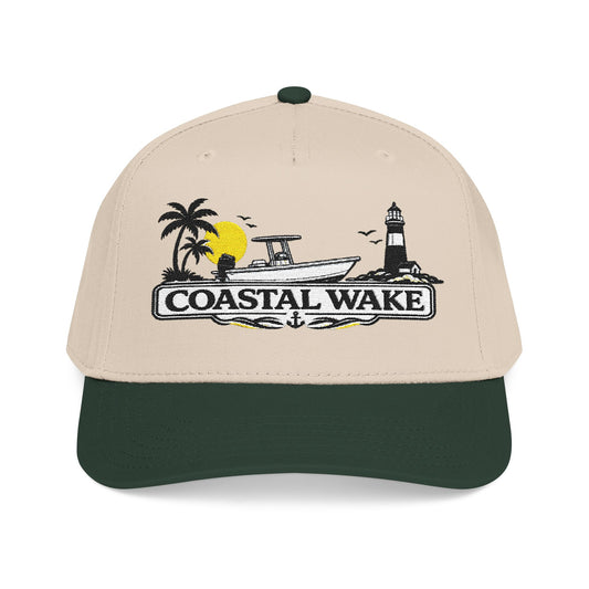 Skiff at Sunset Baseball Cap