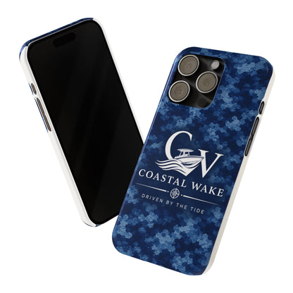Coastal Wake Camo Slim Phone Case
