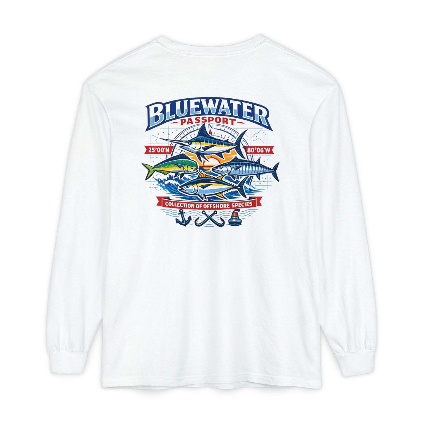 Bluewater Passport Long Sleeve Tee