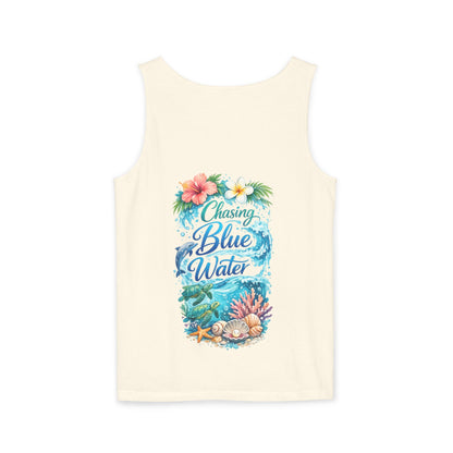 Chasing Blue Water Tank Top