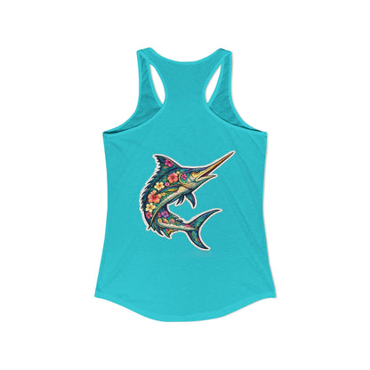 Tropical Marlin Racerback Tank