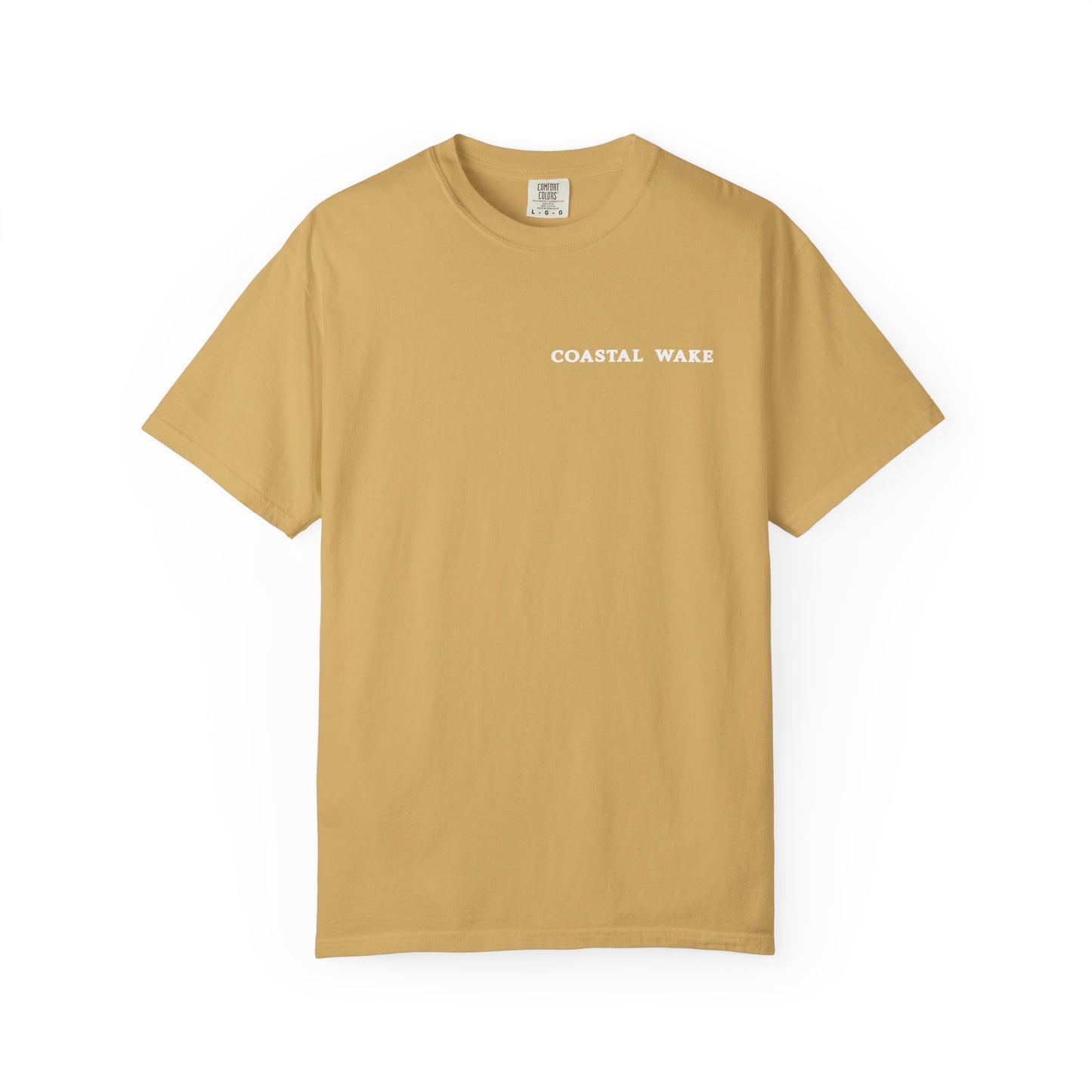 Coastal Wake Duck Camo Logo Tee