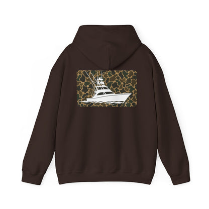 Yacht Graphic Camo Hoodie