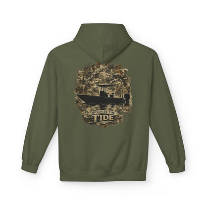 Driven By The Tide – Camo Skiff Edition Hoodie