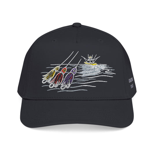 Boat & Lure Snapback Hat