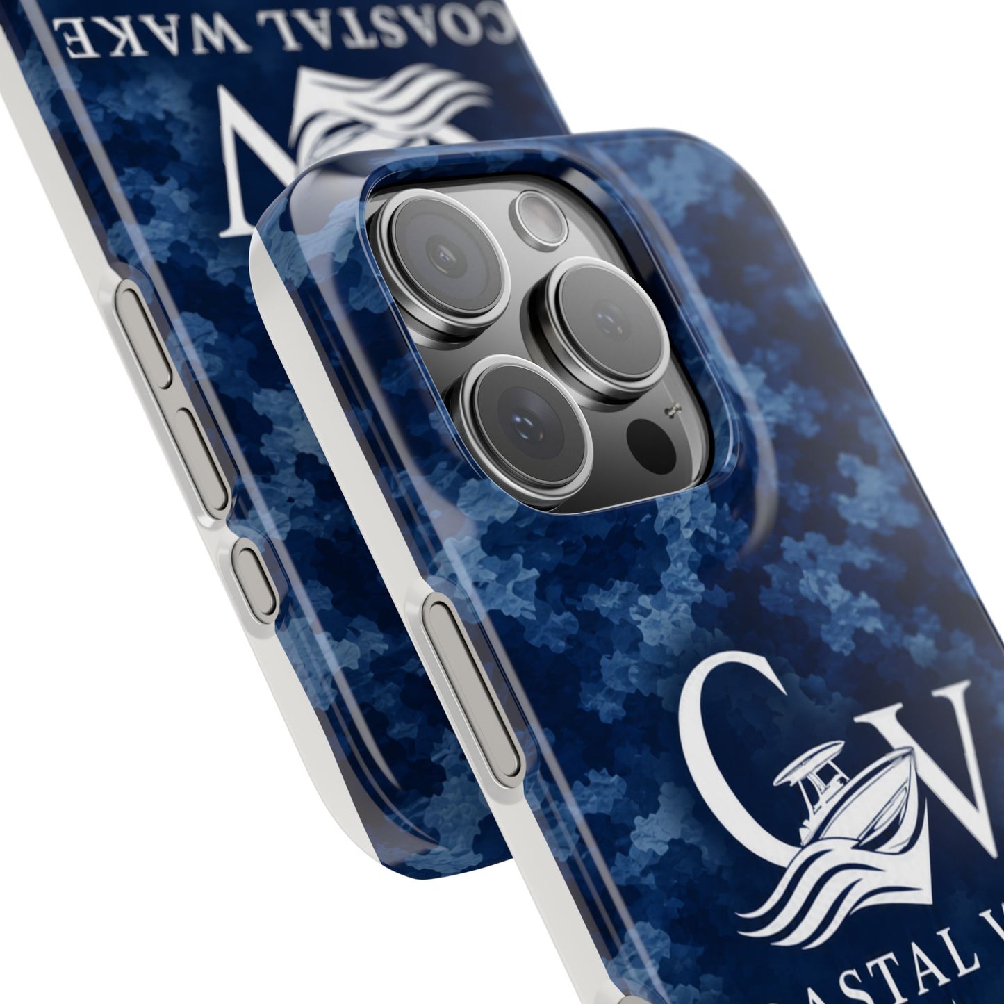 Coastal Wake Camo Slim Phone Case