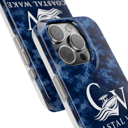 Coastal Wake Camo Slim Phone Case