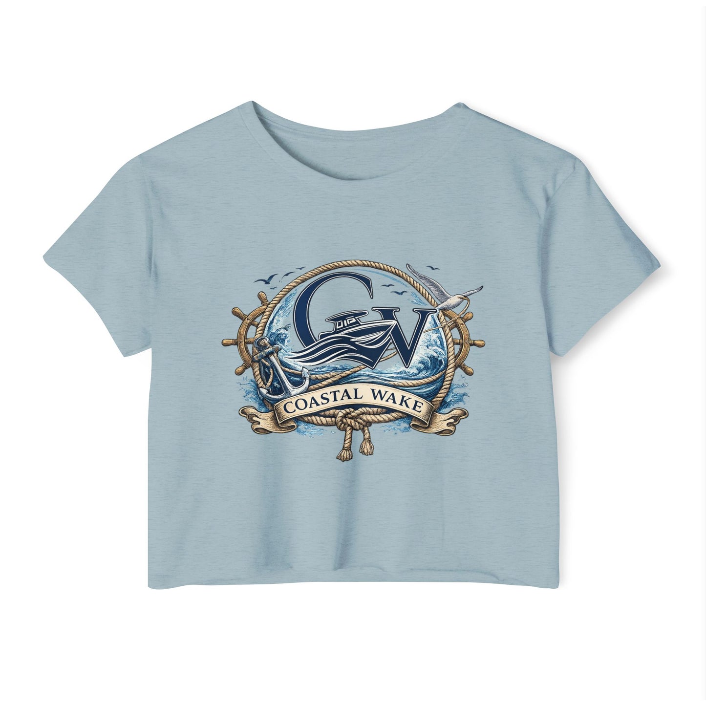 Nautical Heritage Crop Top