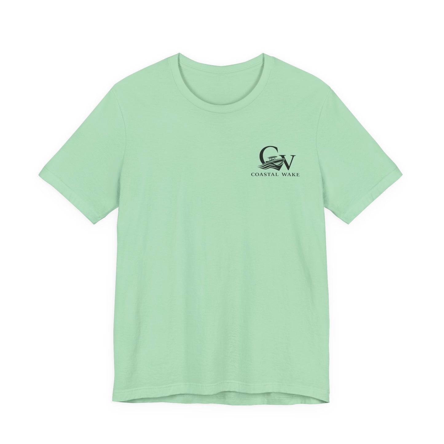 Coastal Wake Yellow Camo Tee
