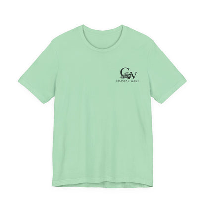 Coastal Wake Yellow Camo Tee