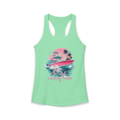 Sunset Runner Racerback Tank Top