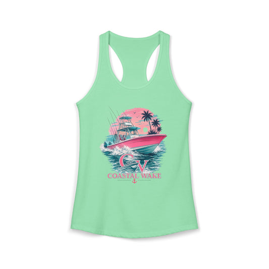 Sunset Runner Racerback Tank Top