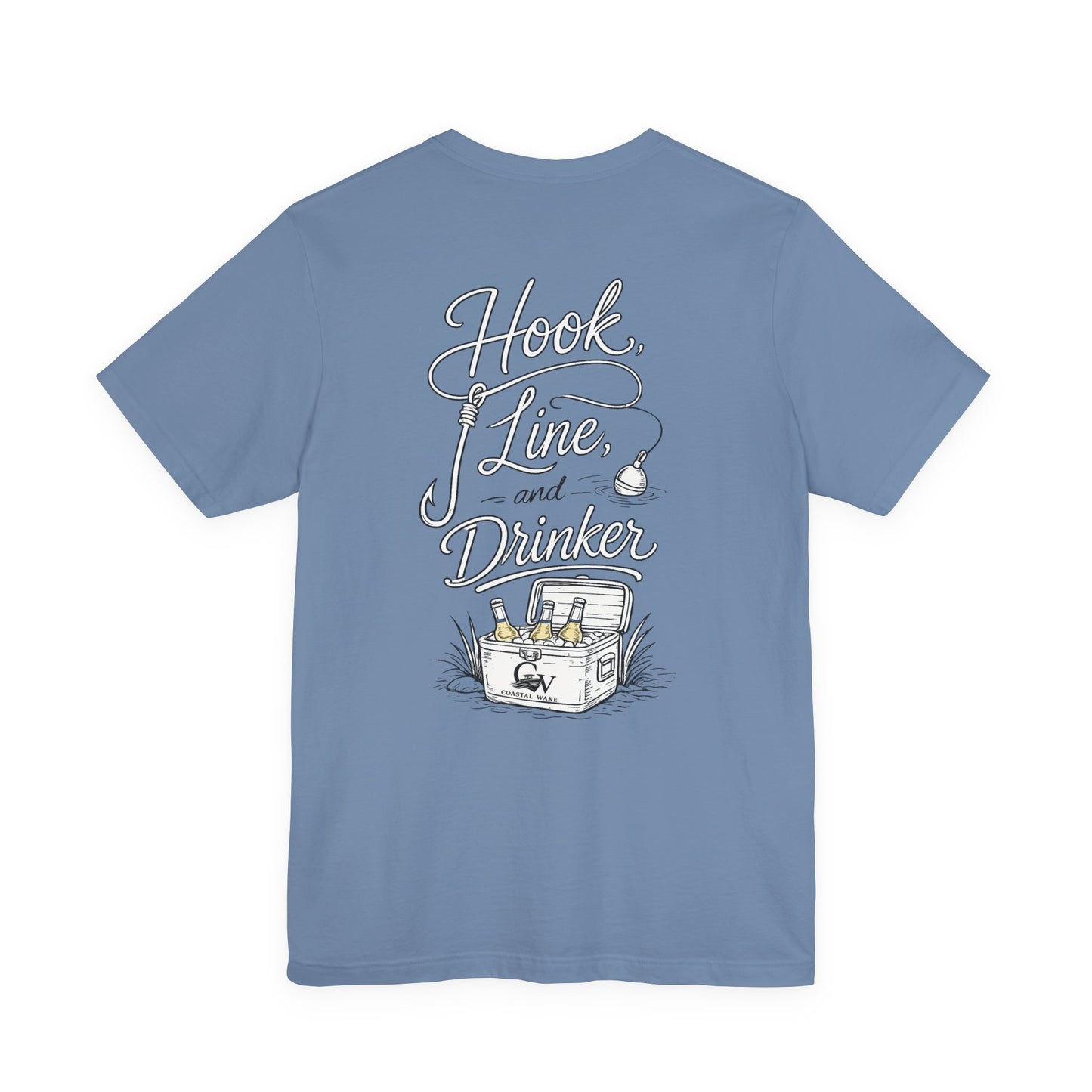 Hook, Line, and Drinker Tee