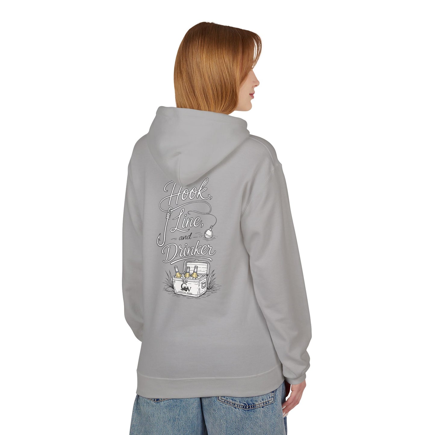 Hook, Line and Drinker Hoodie
