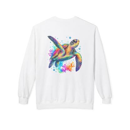 Colorful Sea Turtle Sweatshirt