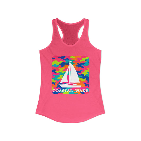 Neon Sail Racerback Tank