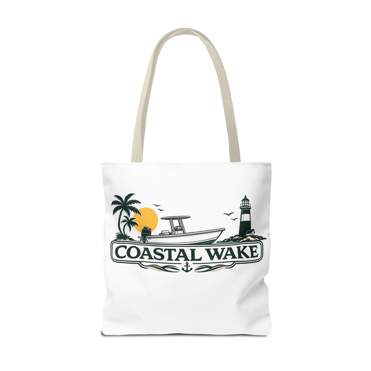 Coastal Wake Tote Bag