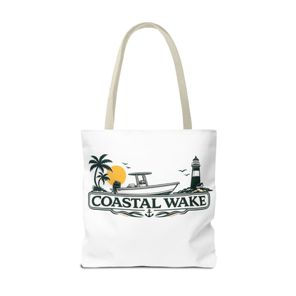 Coastal Wake Tote Bag