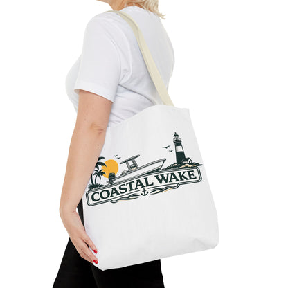 Coastal Wake Tote Bag