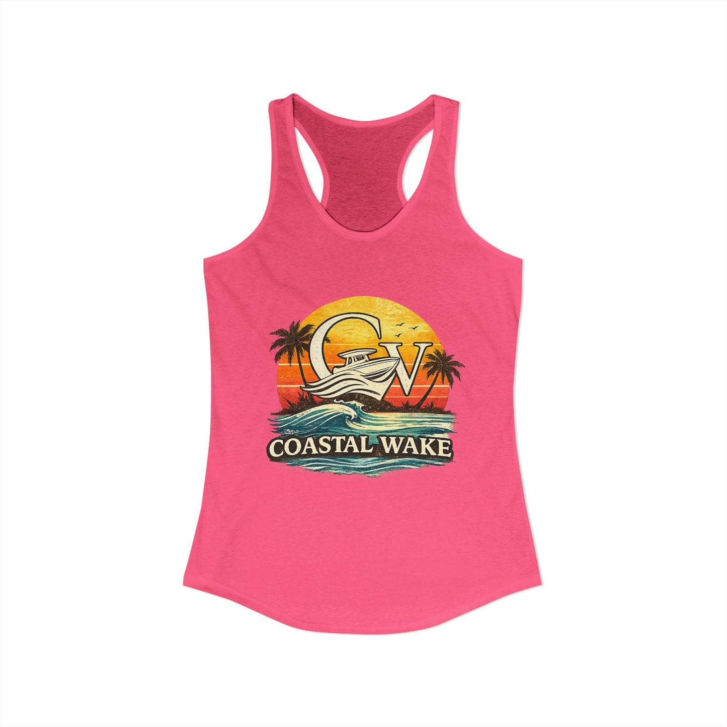 Sunset Vibes Women’s Racerback Tank Top