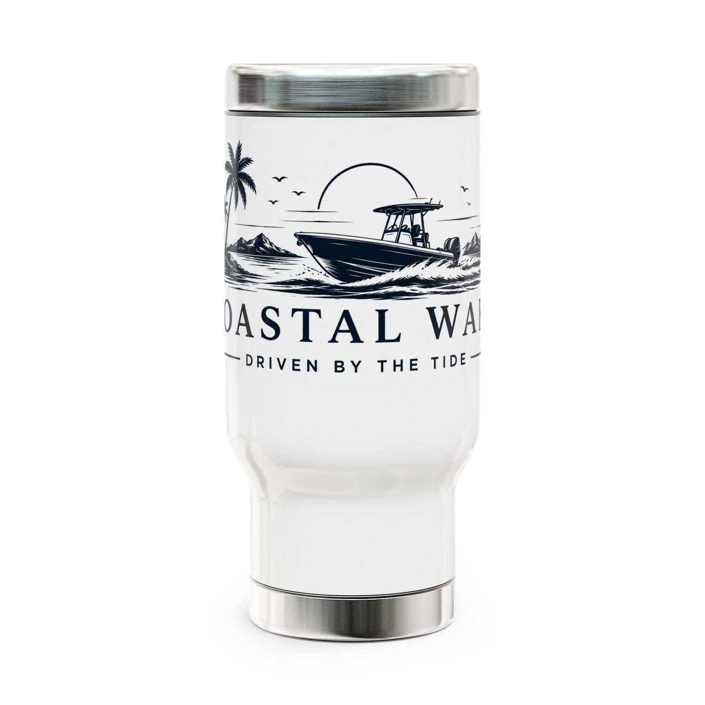 Coastal Wake Travel Mug