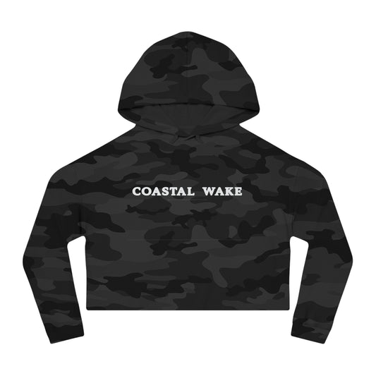 'Driven by the Tide' Mahi Cropped Hoodie
