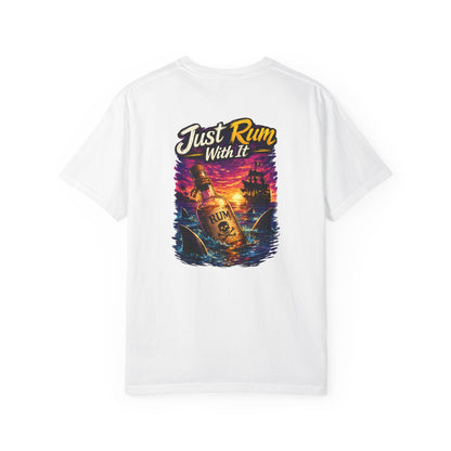 Just Rum With It - Nautical Sunset Tee