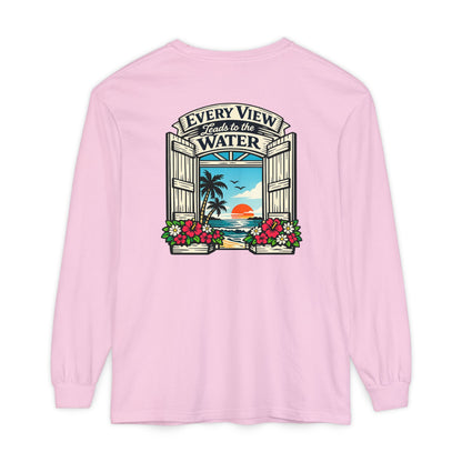 Every View Leads to the Water Long Sleeve T-Shirt