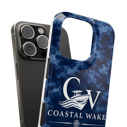 Coastal Wake Camo Slim Phone Case