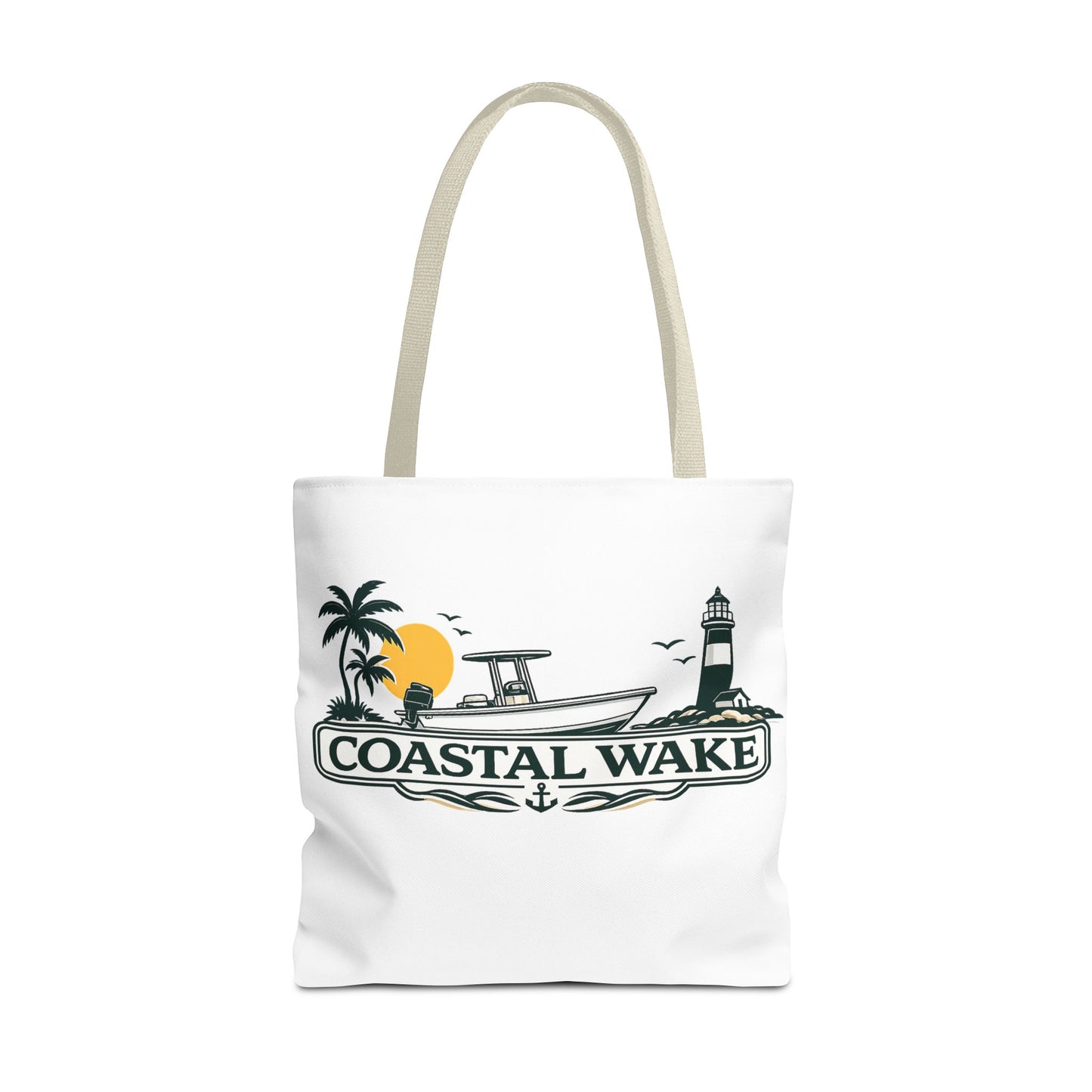 Coastal Wake Tote Bag