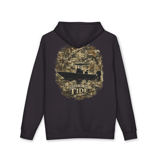 Driven By The Tide – Camo Skiff Edition Hoodie