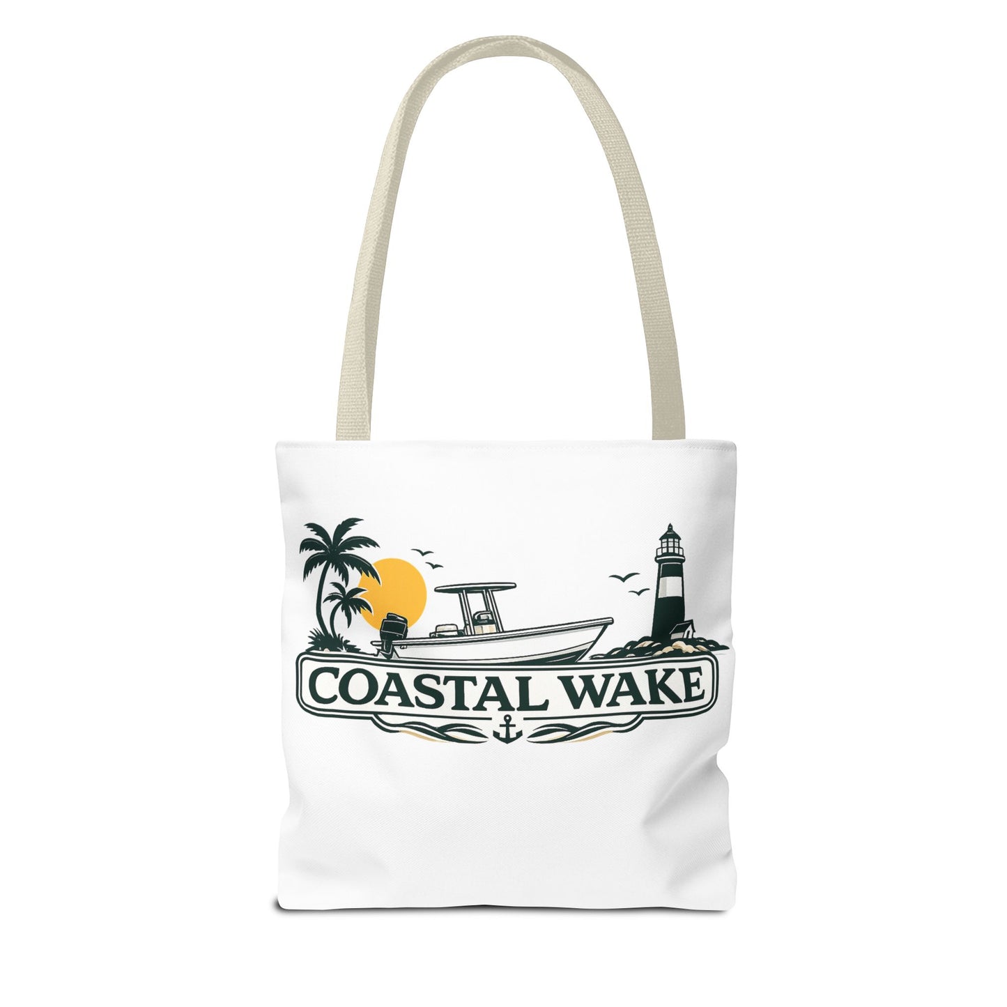 Coastal Wake Tote Bag