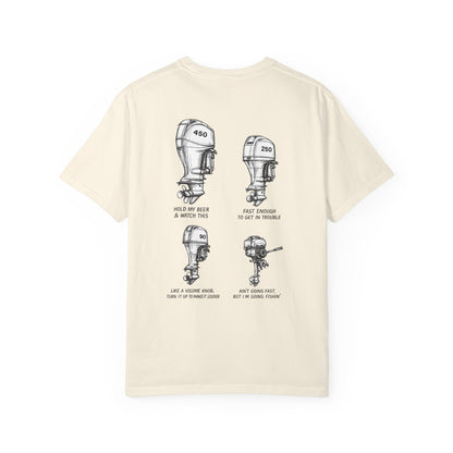 Outboard Motor Evolution Tee