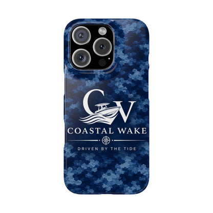Coastal Wake Camo Slim Phone Case