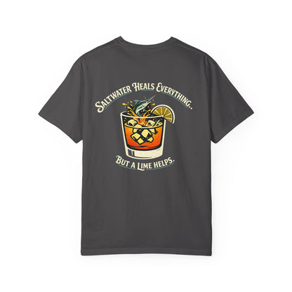 Saltwater Heals Everything Tee