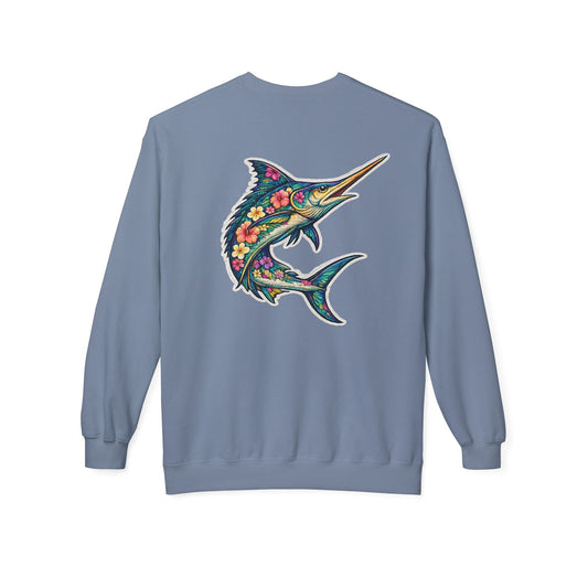 Floral Marlin Sweatshirt