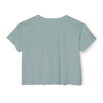 Beach Bar Paradise Womens Crop Top