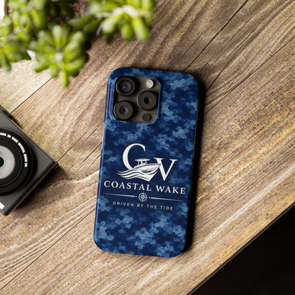 Coastal Wake Camo Slim Phone Case
