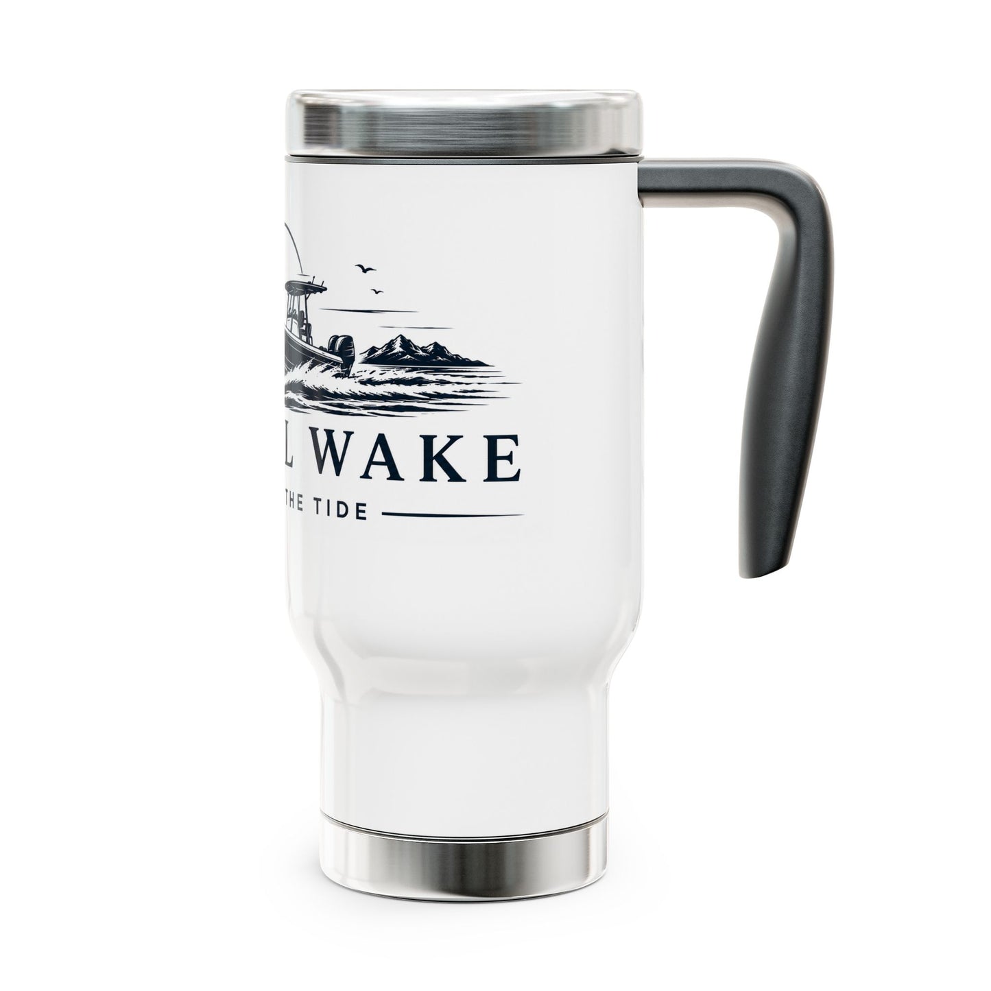 Coastal Wake Travel Mug