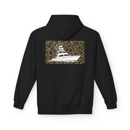 Yacht Graphic Camo Hoodie