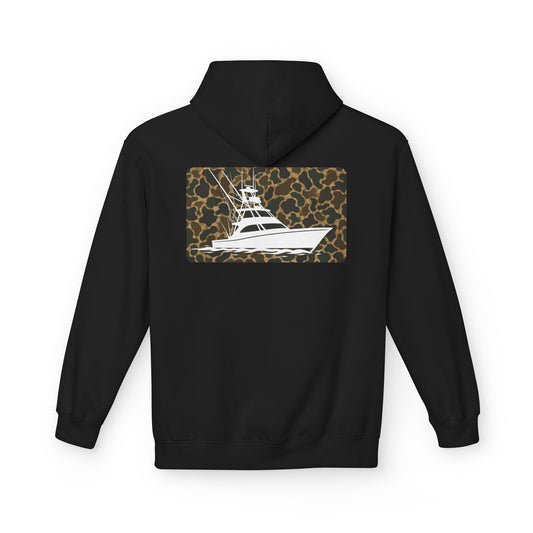 Yacht Graphic Camo Hoodie