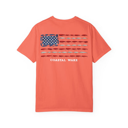 Lure American Flag Tee